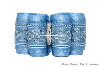 Sky Blue Silver Diamond X