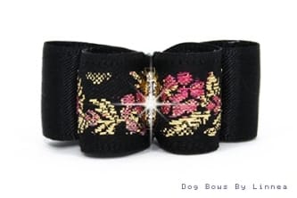 Metallic Floral Jacquard Pink