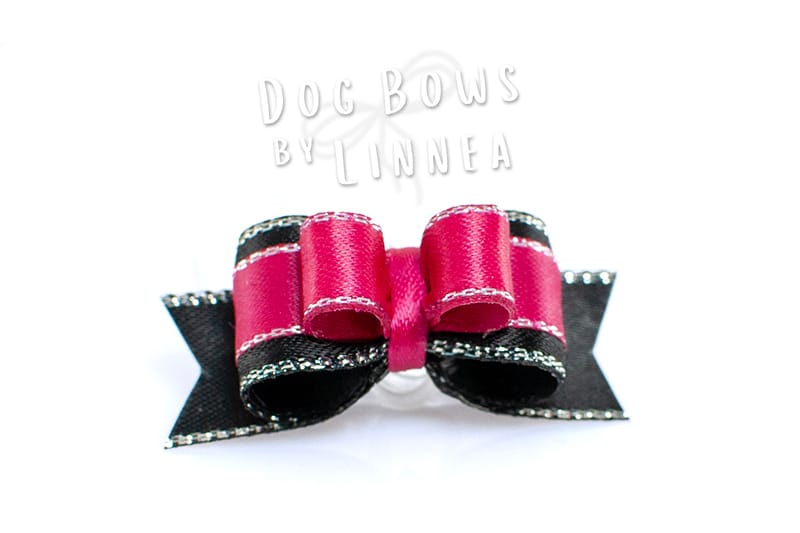 Elegant Edge Shocking Pink - Plush Tie